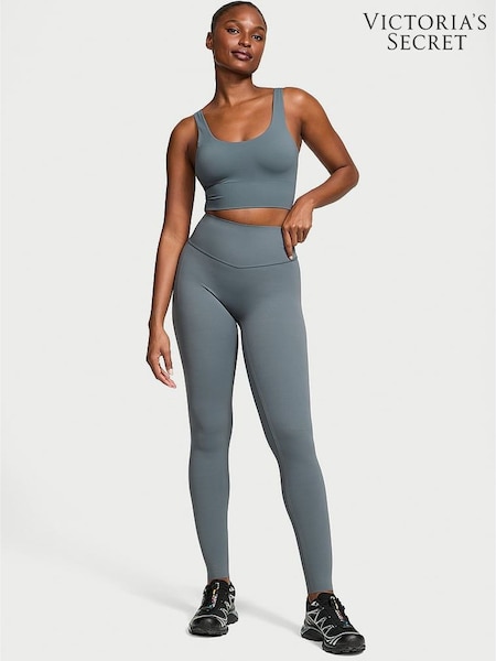 Victoria's Secret Dark Steel Grey Elevate™ Low Support Leggings with Side Pockets (AU7373) | £69