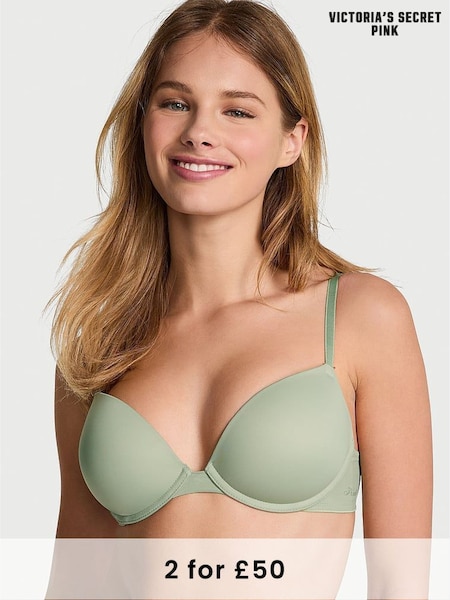 PINK Green Garden Super Push Up Super Push Up Bra (AU7376) | £29