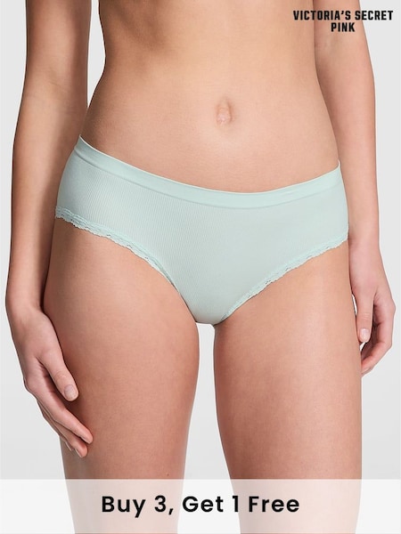 Victoria's Secret PINK Bliss Blue Hipster Seamless Knickers (AU7386) | £9