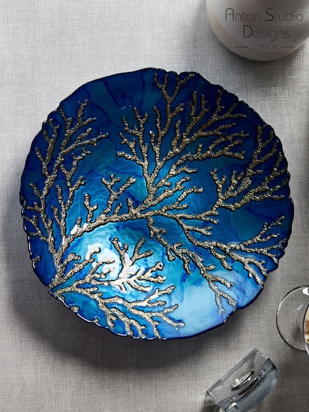 Anton Studio Designs Gold Coral Bowl (AU7526) | £42
