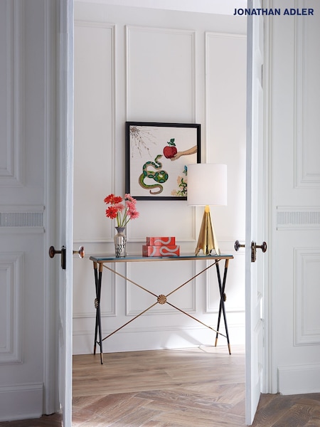 Jonathan Adler Brass Brass Ripple Table Lamp (AU7568) | £395