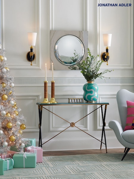 Jonathan Adler BlackBrass Brass Hand Sconce Wall Lights (AU7573) | £650