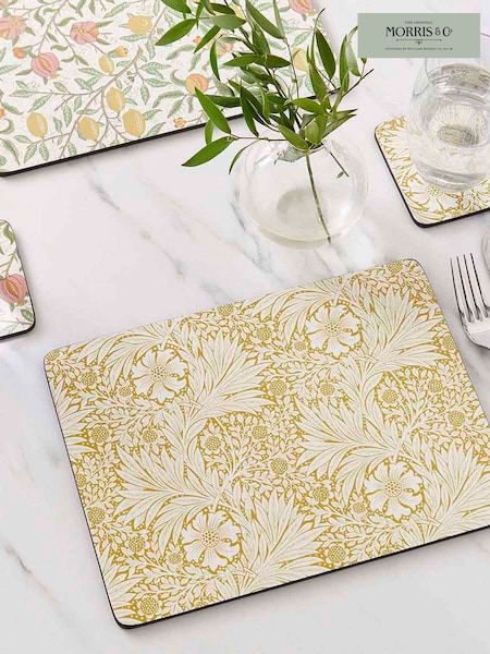 Morris & Co. Set of 6 Multi Simply Mixed Placemats (AU7862) | £29