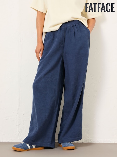 FatFace Blue Dani Doubles Trousers (AU8137) | £45