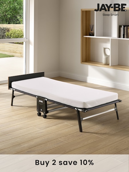 Jay-Be Beds Rollaway Folding Bed with Memory Mattress (AU8138) | £180
