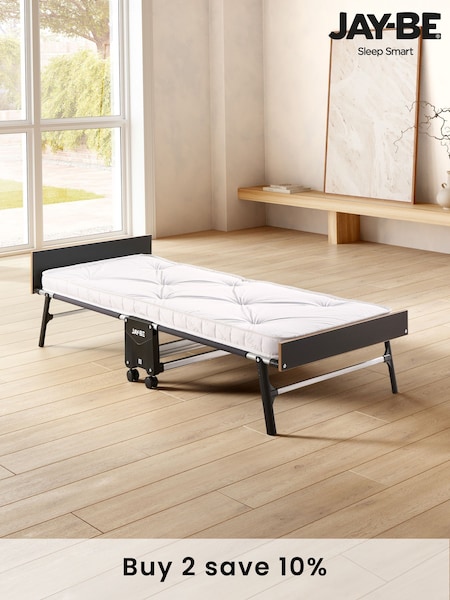 Jay-Be Beds Grand Folding Bed with e-Pocket Tufted Mattress (AU8176) | £205 - £315