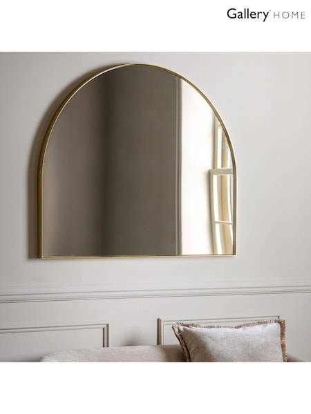Gallery Home Gold Axel Overmantle Mirror (AU8478) | £235