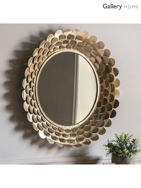 Gallery Home Gold Avi Mirror (AU8502) | £220