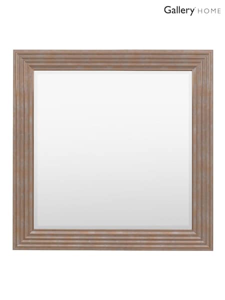 Gallery Home Gold Wells Square Mirror (AU8503) | £215