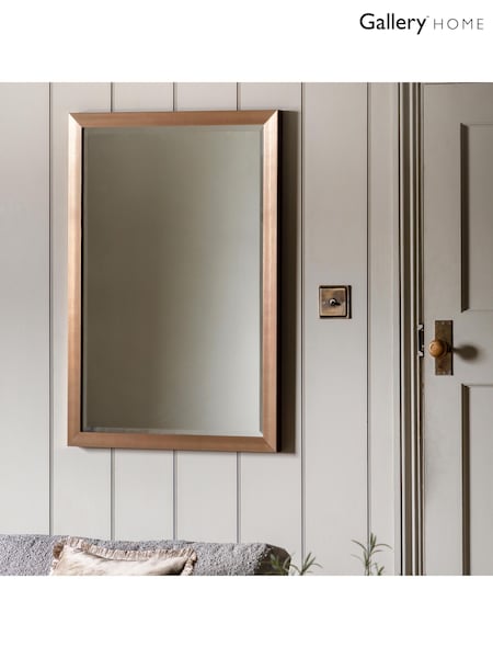 Gallery Home Bronze Brixton Mirror 97 x 67cm (AU8510) | £190