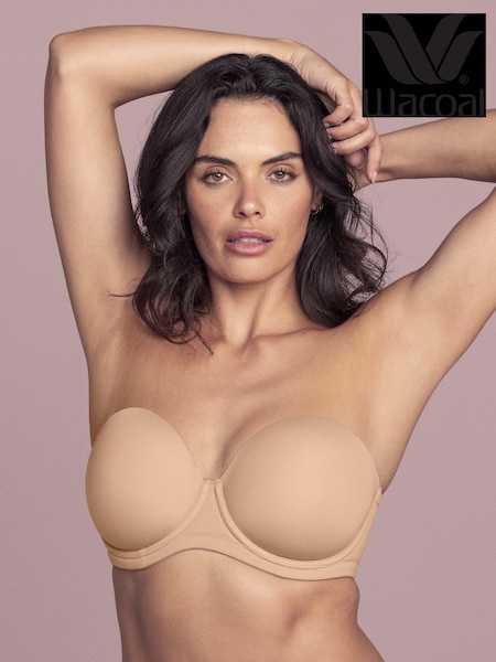Wacoal Nude Carpet Strapless Underwire Bra (AU8549) | £52