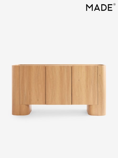 MADE.COM Light Oak Effect Kain Large Large Sideboard (AU8611) | £599