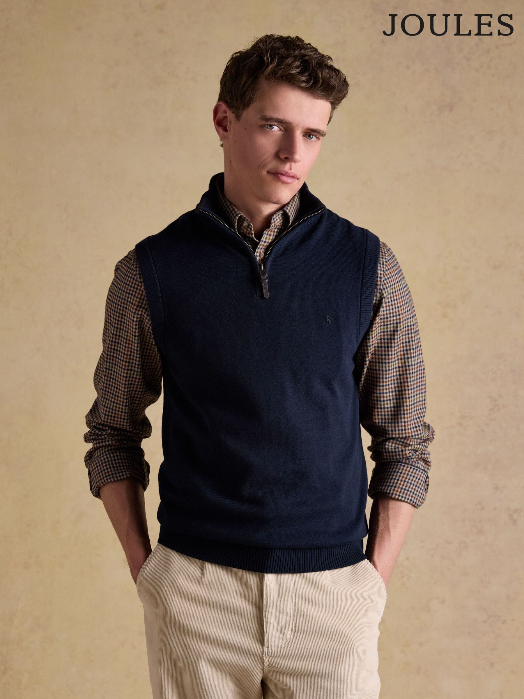 Mens Sleeveless Knitwear | Next Official Site