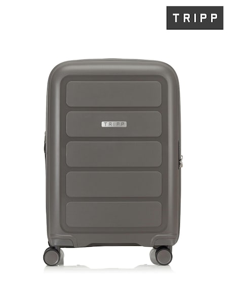Tripp Grey Medium Travel 4 Wheel Suitcase (AU8704) | £65