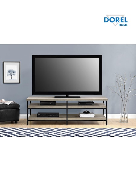 Dorel Home Grey Oak Elmwood TV Unit, up to 60 inch (AU8794) | £230
