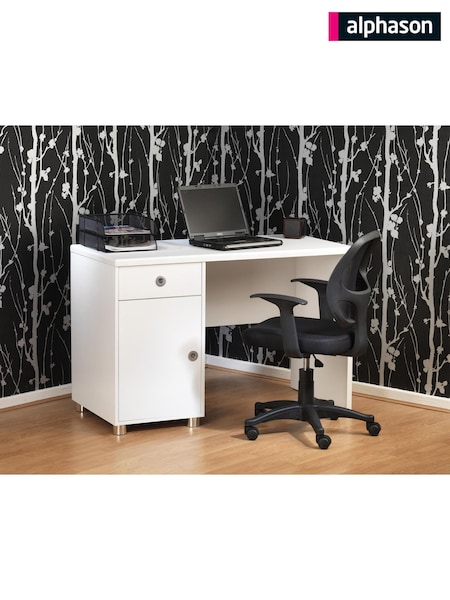 Alphason Black Medium Back Mesh Operators Office Chair Davis (AU8795) | £110