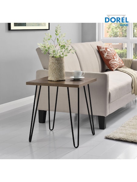 Dorel Home Walnut Owen Retro Side Table (AU8799) | £65