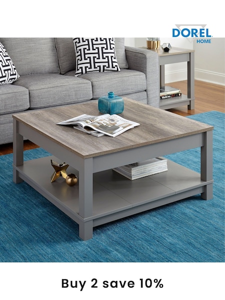 Dorel Home Grey Carver Coffee Table (AU8814) | £165