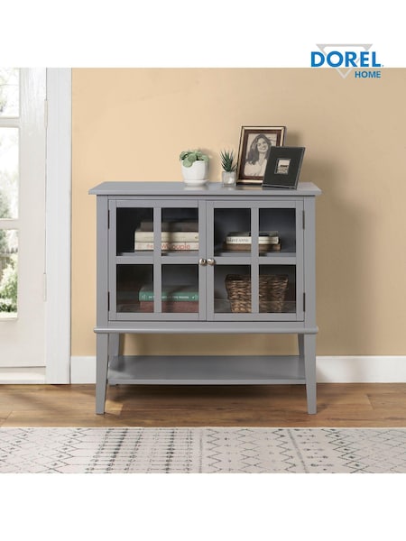 Dorel Home Grey Franklin 2 Door Storage Cabinet (AU8816) | £210