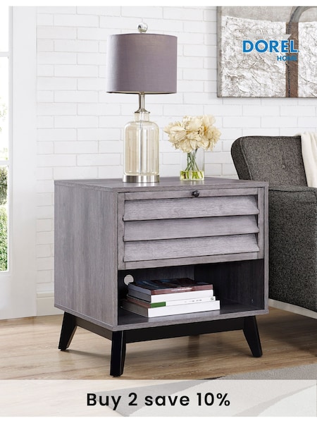 Dorel Home Grey Oak Vaughn Accent Table (AU8818) | £165
