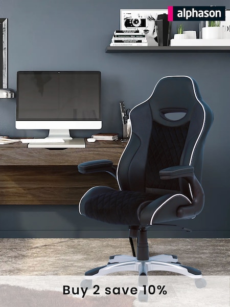 Alphason Black Silverstone Office Chair (AU8829) | £265
