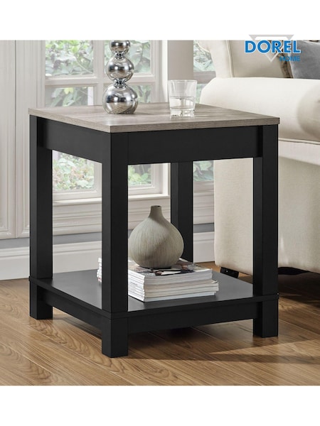Dorel Home Black Carver Side Table (AU8843) | £100