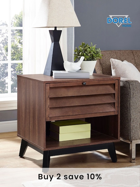 Dorel Home Walnut Vaughn Accent Table (AU8845) | £165