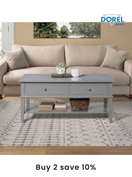 Dorel Home Grey Franklin Coffee Table (AU8865) | £210