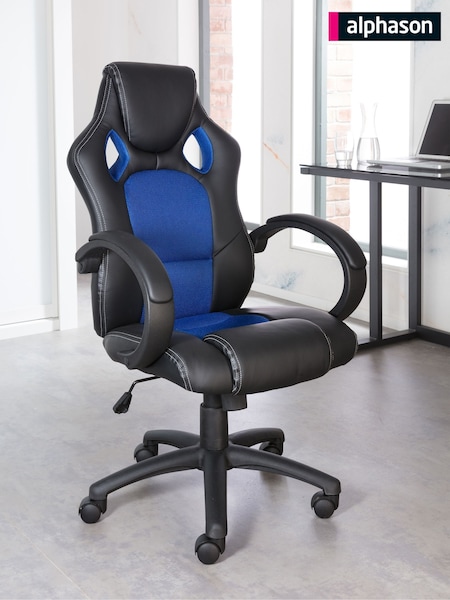 Alphason Blue Daytona Office Chair (AU8880) | £185