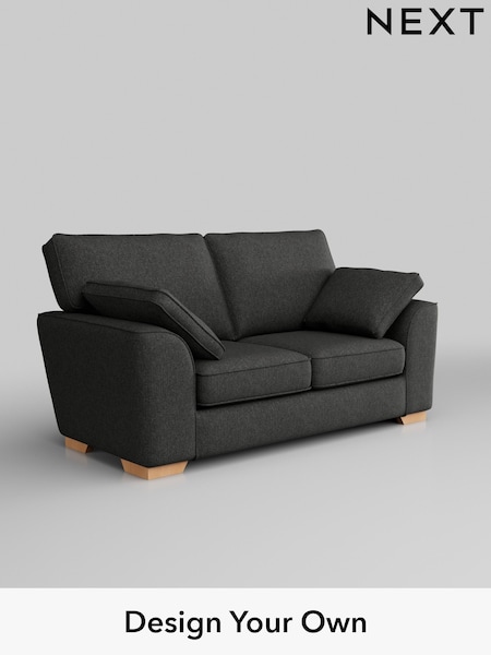 Tweedy Blend Easy Clean/Charcoal Grey Stamford (AU9116) | £1,025