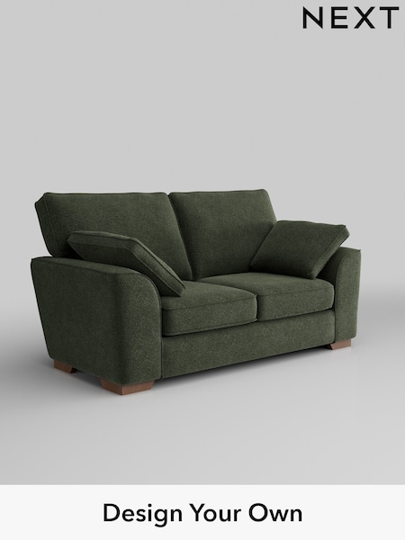 Boucle Chenille/Dark Moss Green Stamford (AU9120) | £1,150