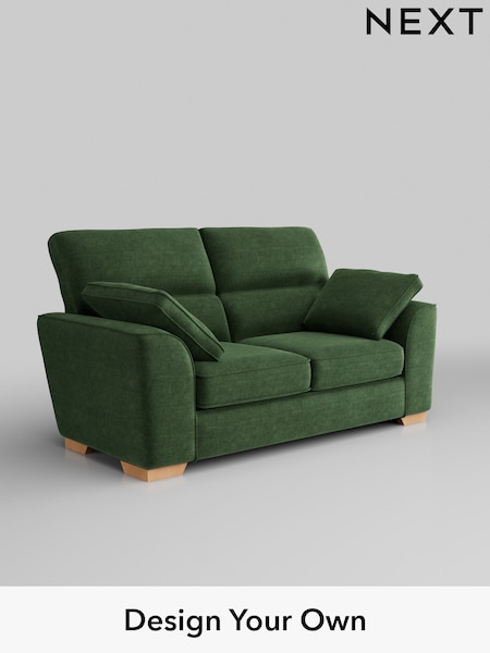 Luxe Chenille/Dark Green Stamford Highback (AU9126) | £1,325
