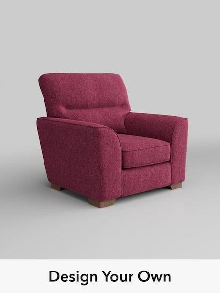 Cotswold Chenille/Dark Raspberry Pink Stamford Highback (AU9134) | £799