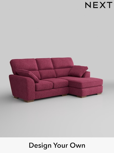 Cotswold Chenille/Dark Raspberry Pink Stamford Highback (AU9134) | £2,025