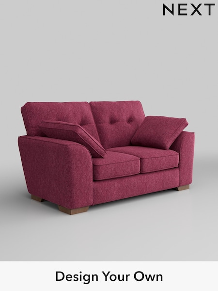 Cotswold Chenille/Dark Raspberry Pink Stamford Buttoned Back (AU9135) | £1,099