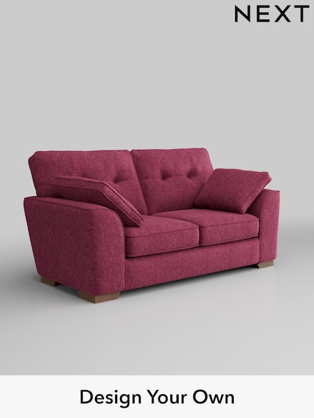 Cotswold Chenille/Dark Raspberry Pink Stamford Buttoned Back (AU9135) | £1,199