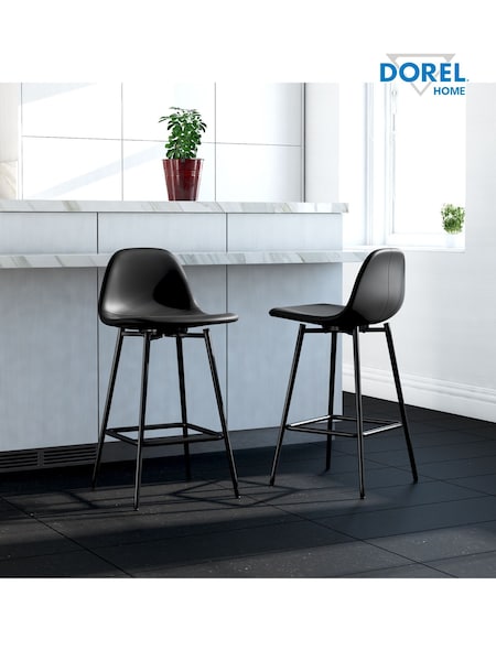 Dorel Home Black Calvin Bar Stool (AU9152) | £95