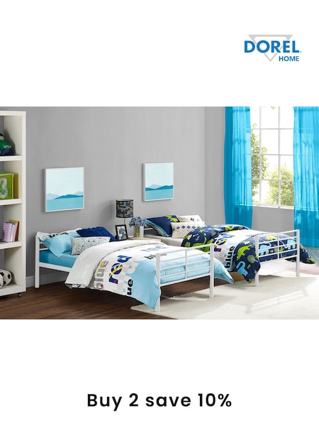 Dorel Home White Bunk Bed (AU9161) | £260 - £365