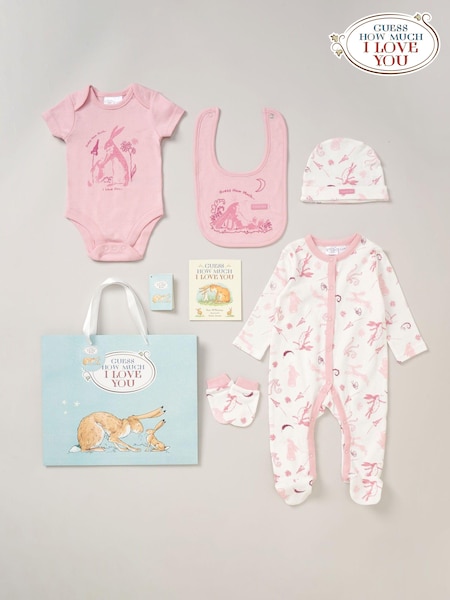 Guess How Much I Love You Baby 100% Cotton Gift 6 Piece Set (AU9799) | £30