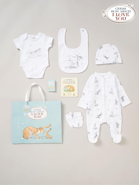 Guess How Much I Love You Baby 100% Cotton Gift 6 Piece Set (AU9800) | £30