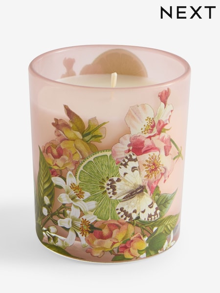 Orange/Neutral Kew Gardens Orange Blossom and Lime Candle Set (AU9936) | £10