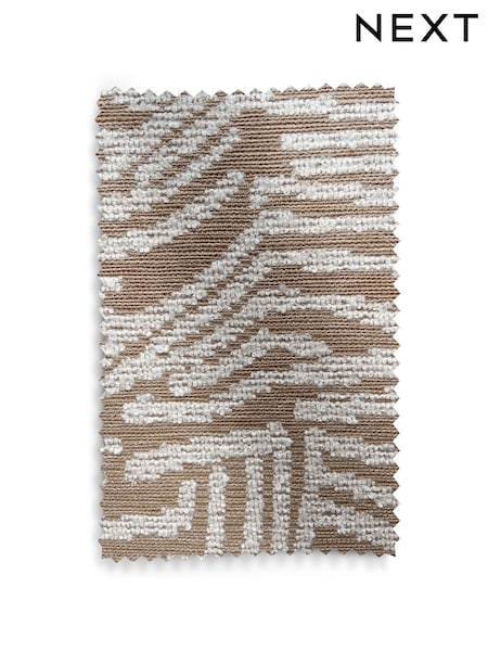 Natural Abstract Lines Upholstery Swatch Sample (AU9950) | £0