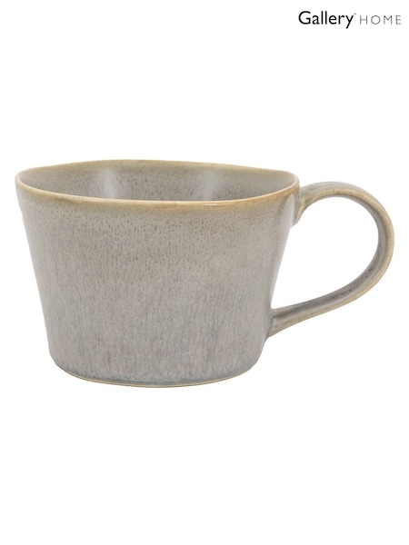 Gallery Home Set of 4 Dove Grey Pebble Glaze Mugs (AV0060) | £28