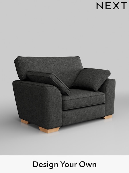 Boucle Weave Easy Clean/Charcoal Grey Stamford (AV0122) | £750