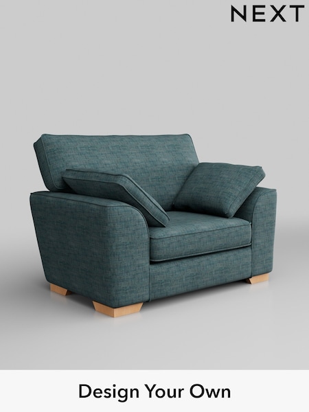 Boucle Weave Easy Clean/Dark Teal Green Stamford (AV0131) | £450 - £2,399