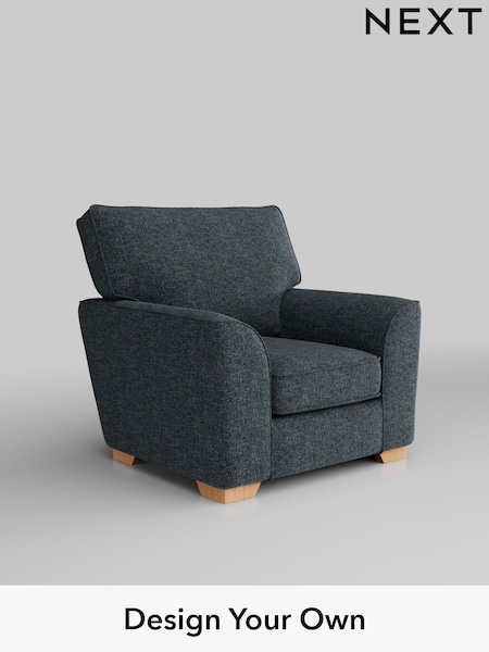 Chunky Chenille/Dark Navy Blue Stamford (AV0135) | £750