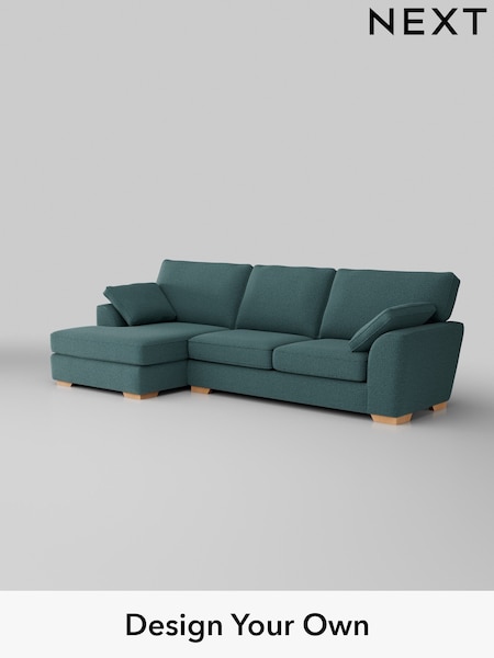 Chunky Chenille/Mid Teal Green Stamford (AV0152) | £1,950