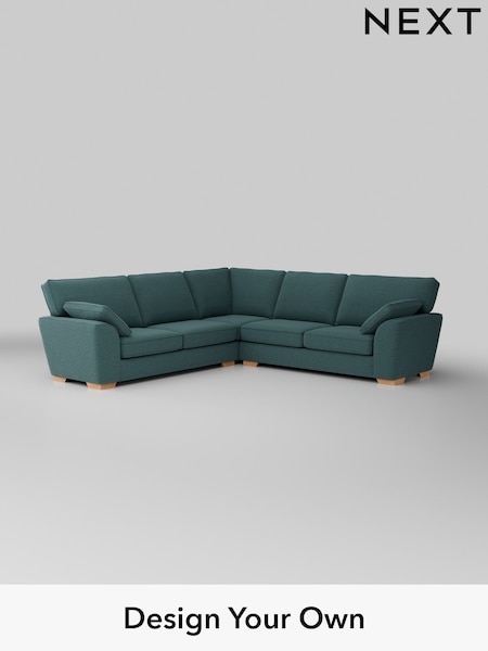 Chunky Chenille/Mid Teal Green Stamford (AV0152) | £2,550