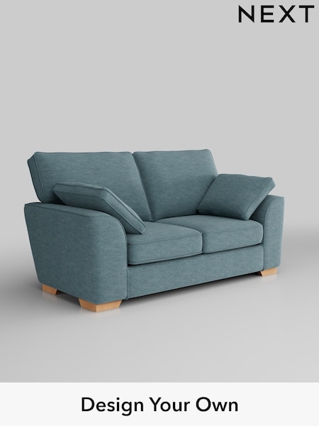 Fine Chenille Easy Clean/Mid Blue Stamford (AV0179) | £1,150