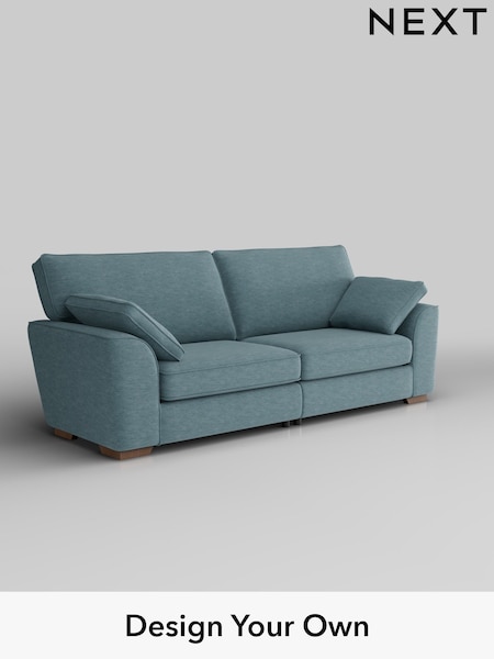 Fine Chenille Easy Clean/Mid Blue Stamford (AV0179) | £1,350